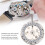 2813 Mechanical Watch Movement White Automatic Replacement Part 13.00mm 8