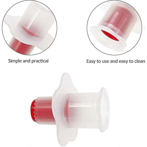 6 Pieces Cake Plunger Core Cake Core Cutter Cake Hole Tool Core Plunger Cutter - DD01