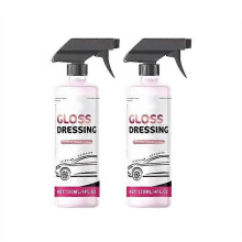 (2pcs) 1/2/3PCS Gloss Dressing - Plastic, Trim &amp; Tire Dressing - Restore Faded Plastics