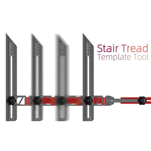 Stair Tread Template Tool Stair Tread Jig Tool Nut Locking Stair Template Tool Step Template Tool Stair Step Scribe Tool 1