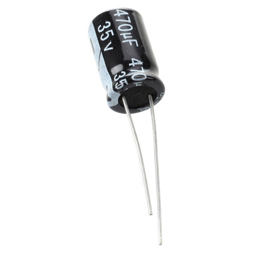 150pcs 35v Electrolytic Capacitor 470UF 10 X 17mm