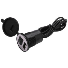 4X 12-24V Universal USB Charger Motorcycle Power Adapter Socket USB Charger Waterproof Auto Charger Adapter