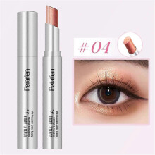 (Color04) 4 color Eyes Lazy Shimmer Gradient Eyeshadow Stick With Tinted Shimmer, Contouring, And Highlighting In Three Colors