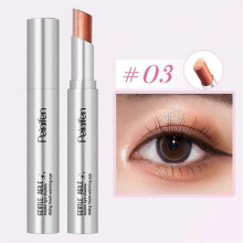 (Color03) 4 color Eyes Lazy Shimmer Gradient Eyeshadow Stick With Tinted Shimmer, Contouring, And Highlighting In Three Colors
