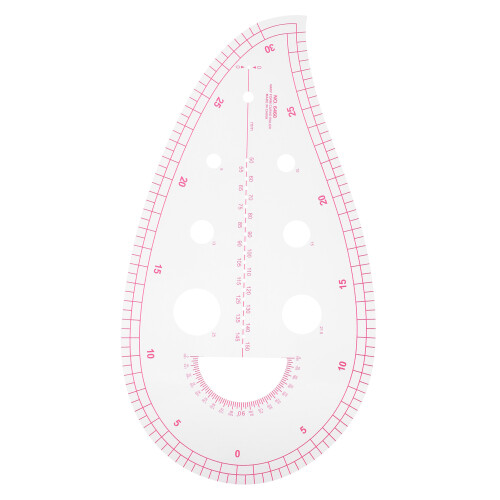 4PCS Curve Ruler Set for Sewing Garment Design and Pattern Drafting 2