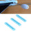 3Pcs Surfboard Rudder Groove Plastic Fin Box Plug Blue, 15cm 2
