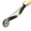 3Pc Wood Handle Overneedle Wheel Leather Needle Spacing Paper Perforating Tool Roulette 2mm 2