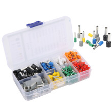 400Pcs Insulated Terminal Crimp Connectors AWG 22-10, Various Sizes