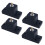 4-Pack Rubber Vibration Mounting Brackets for AC, 111*49*83mm Black 3