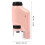 Microscope Plastique Portable Rose Outil Éducatif Pour Enfants 2