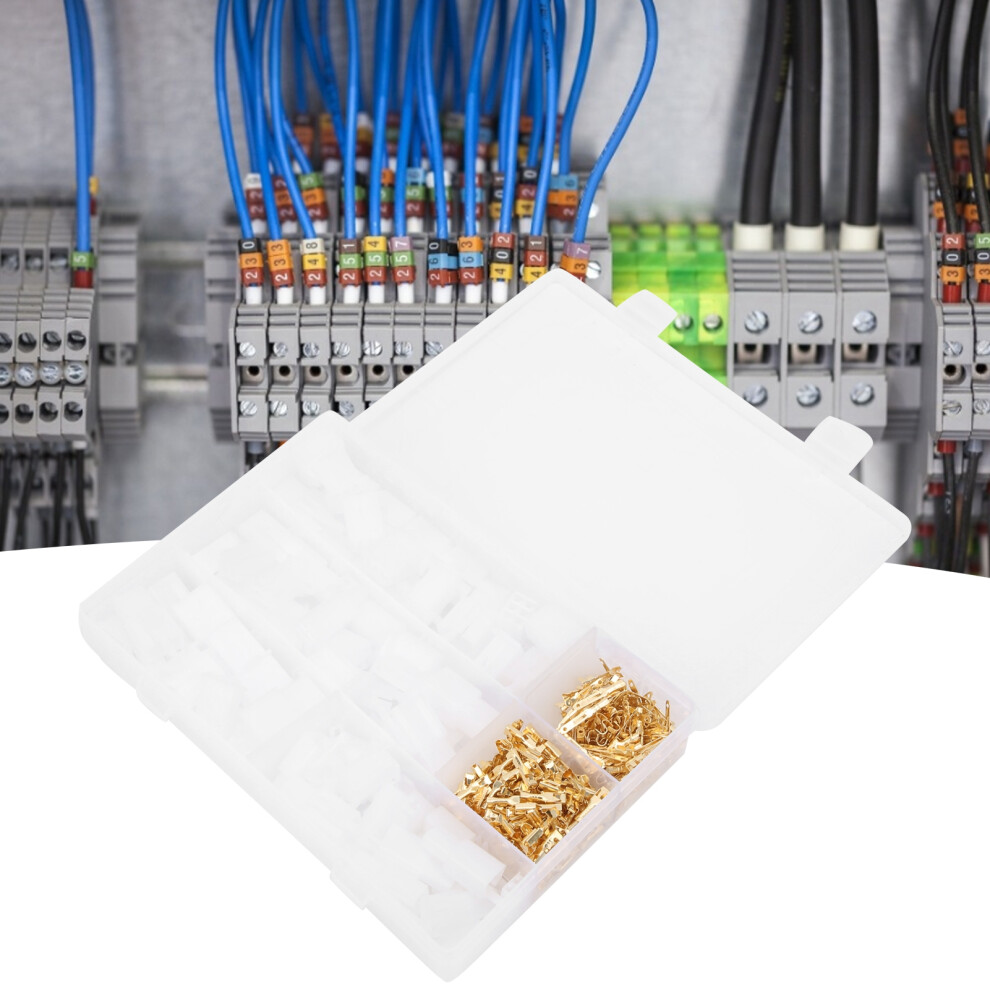 380Pcs Wire Connector Terminals 2.8Mm 2-6Way Industrial Supplies 4651392063447