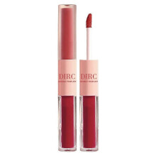 Cosmetics Lip Gloss Double-end Dirc Lip Glaze Makeup Available In 6 Colors Lipstick Moisture Matte