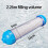 Compacts Water Filter Housing Transparents Filter Dryer Cylinder 6