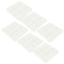 6Pcs White Noise Absorption Panels, 30x30x5cm, Flame Retardant