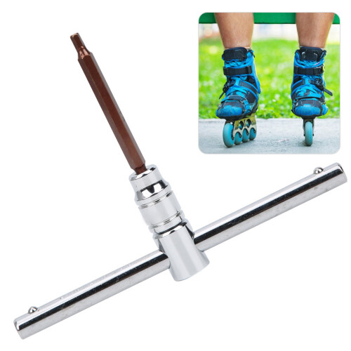 Roller Skate Removal T-Handle Wrench 15.5cm Stainless Steel