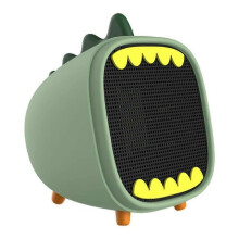 (E green) Electric Heater Mini Portable Intelligent Air Heater Reduced Wind Noise Home Heating Warmer Fan Intelligent Constant Temperature