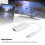 USB 3.1 Type C to HDMI Adapter Silver 4Kx2K Data Transfer 3
