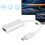 USB 3.1 Type C to HDMI Adapter Silver 4Kx2K Data Transfer 9
