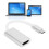 USB 3.1 Type C to HDMI Adapter Silver 4Kx2K Data Transfer 6