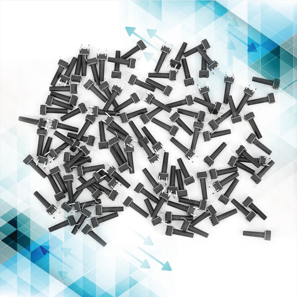 100Pcs 6X6x17mm Momentary Tactile Push Button Switch Dc12v,High Sensitivity, Dip 8781392065267