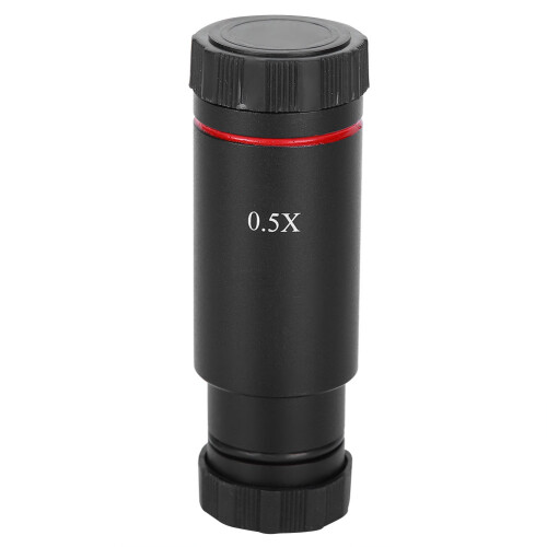 0.5X C Mount Microscope Camera Adapter Lens 25mm for CCD & Eyepiece 1