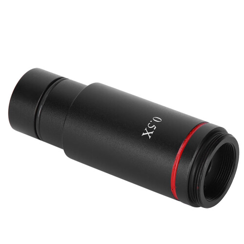 0.5X C Mount Microscope Camera Adapter Lens 25mm for CCD & Eyepiece 2