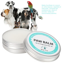 Pet Paw Care Cream - Moisturizing Wax for Dogs & Cats, 7x7x2.5 cm