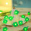 St. Patrick's Day Lichterkette, 2 m, vierblättriges Kleeblatt, LED 4