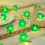 St. Patrick's Day Lichterkette, 2 m, vierblättriges Kleeblatt, LED 5