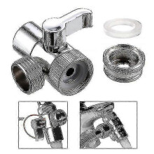 Switch Faucet Adapter Kitchen Sink Splitter Diverter Valve Water Tap Connector for Toilet Bidet Shower Kichen Accessories C - DD