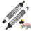 Metallfederbein 110mm für 1:10 RC Autos, Silber, 2 1