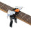 Halloween-Fladdermusgitarrcapo Söt Pumpa-Fladdermusdesignad Gitarrcapo för Akustisk Elgitarr 7