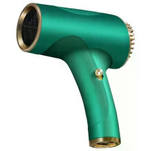 (Green) Portable Hot And Cold Ion Hair Dryer Efficient Portable Hair Dryer Cordless Hair Dryer Versatile Chargable Hair Dryer Powerful