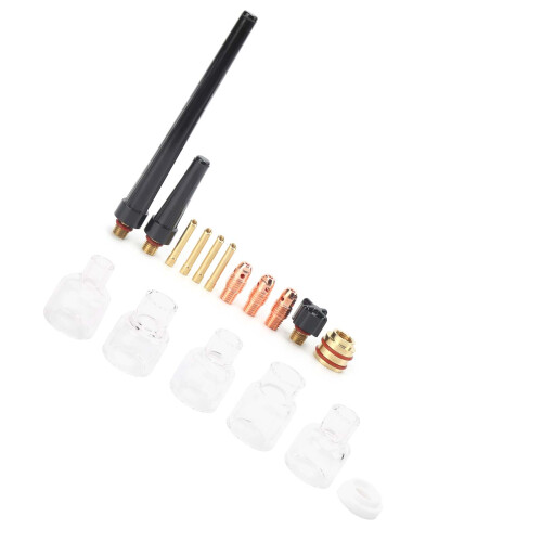 Welding Torch Accessories Kit for WP9/20, Glass + Brass, Model OCIMCB920 2
