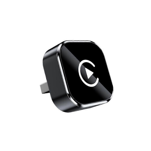 (Black) Relativelk Carplay,Relativelk Wireless Carplay for Wired CarPlay & Android Auto