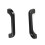 1Pair Alloy Car A-Pillar Pull Handle Inner Door Pillar Handle Grip for   90 110 2004-2018 Black 2