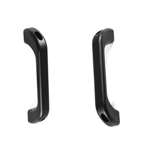 1Pair Alloy Car A-Pillar Pull Handle Inner Door Pillar Handle Grip for   90 110 2004-2018 Black 1