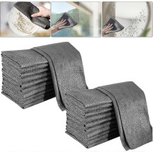 (10Pcs) Thickened Magic Cleaning Cloth, Microfiber Glass Cleaning Cloth Rags, Reusable Cleaning Cloths - R