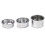 3pcs 51mm Stainless Steel Coffee Filter Basket, Reusable Coffee Machine Filter for Single/Double/Four Cup 1