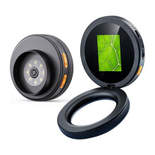 Microscopio Digital Portátil con Aumento de 500X, Pantalla IPS de 2,0 Pulgadas y Luces LED Ajustables para Lectura.