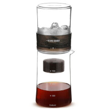 MHW-3BOMBER Cafetera de Café Frío de 600 Ml con Gotero, Cafetera para Café Helado, Herramientas de Barista