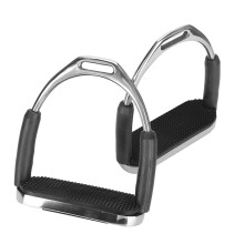 Stainless Steel Western Horse Riding Stirrups, 11.8cm Wide