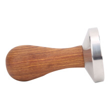 58mm Stainless Steel Coffee Tamper with Wooden Handle 58x100mm