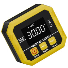 Rechargeable Digital Angle Finder and Magnetic Inclinometer Gauge 0.1 Accuracy Protractor 360 Flip Screen