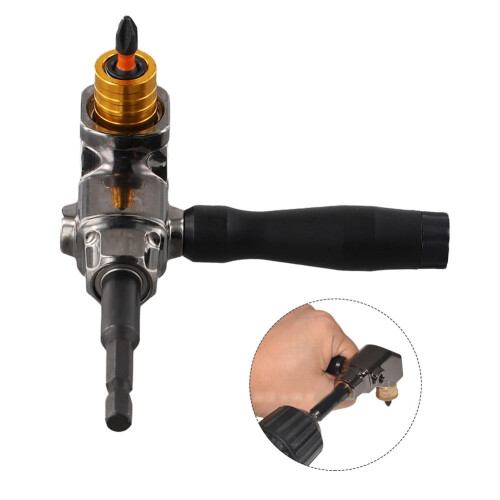 Detachable Electric Drill Right Angle Attachment With Flexibility Options 2