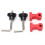 120mm Plastic Right Angle Clamp for Woodworking, 90 Degree Positioning Square 5
