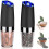 2 Pcs Gravity Electric Salt And Pepper Grinder Set, Battery Salt Pepper Mill 1