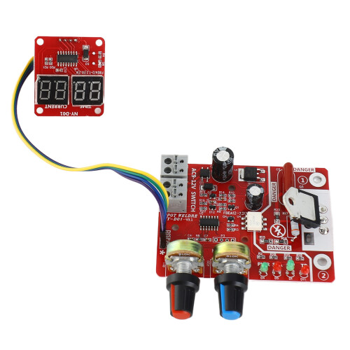 Spot Welding Machine Controller Panel 40A Digital Timer & Current Display 2