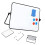 Leicht zu tragendes PVC-Whiteboard mit 360-Grad-Ständer, 1