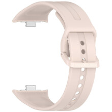 (Ivory White, Multicolor) Silicone Strap for Xiaomi Redmi Watch 5 Adjustable Watch Band with Colored Buckle - Green